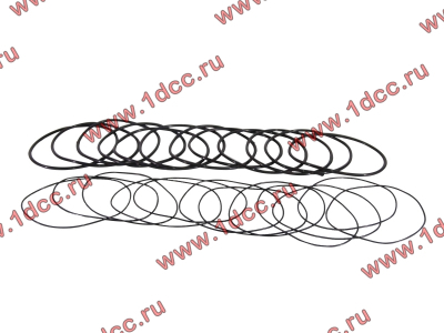 Кольцо уплотнительное гильзы цилиндра (комплект 12 тонких и 12 толстых) двигатель TD226B6G Lonking CDM (СДМ) 01153804/01153805 фото 1 Петрозаводск